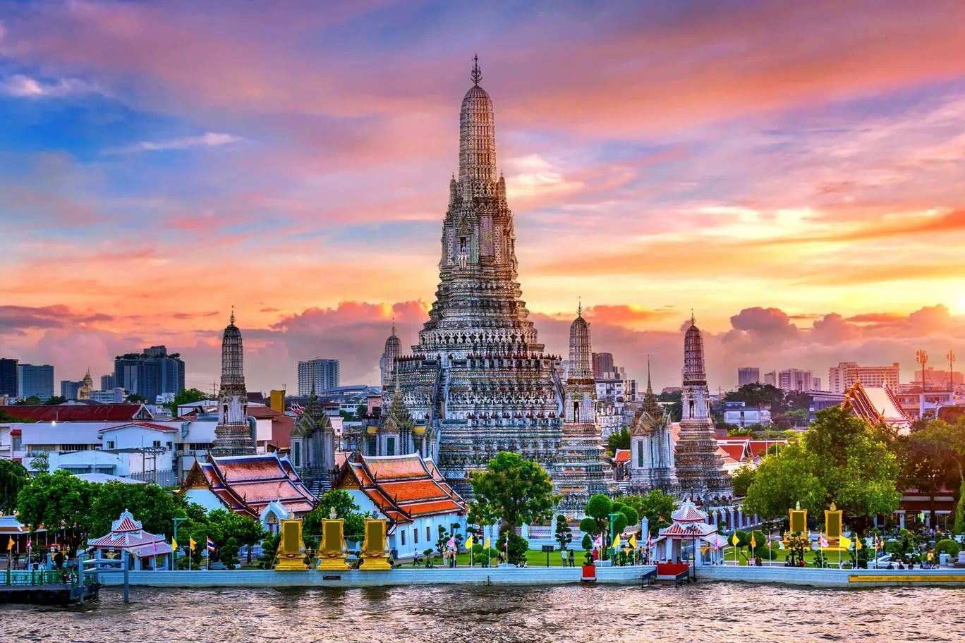 Bangkok temples et modernité