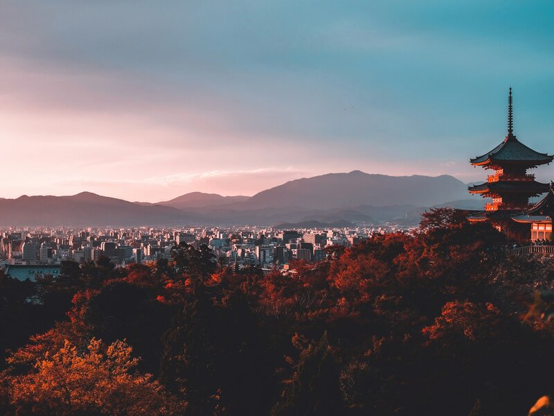 Lac Kawaguchiko et Mont Fuji
