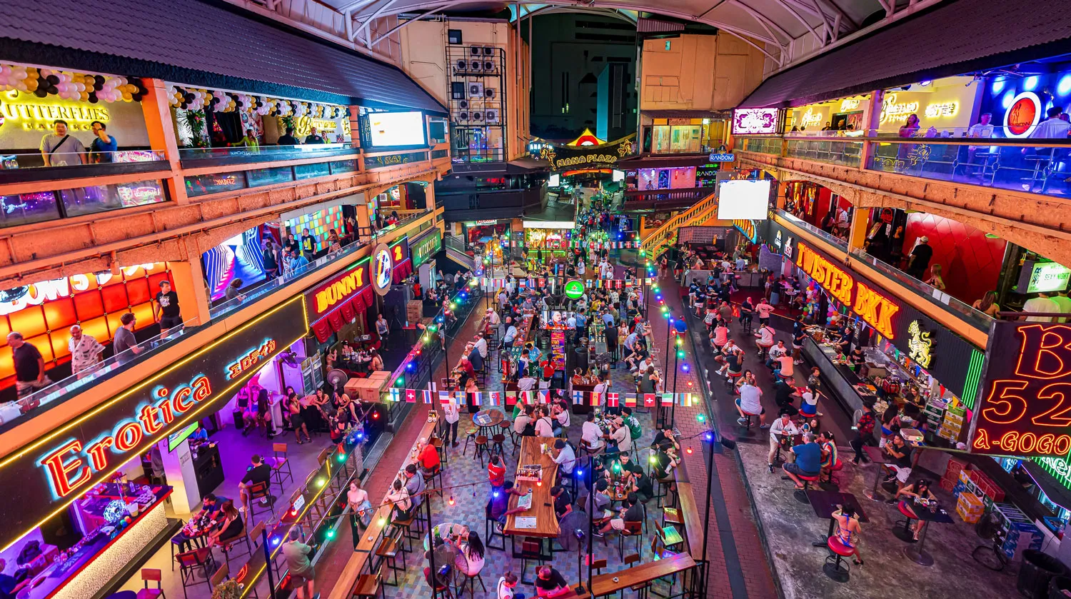 Bangkok marchés et bars